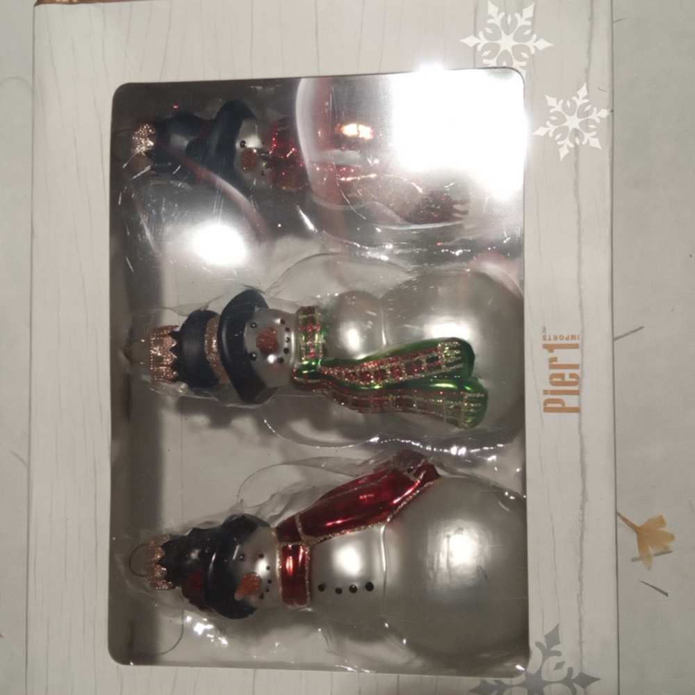 Glass ornaments